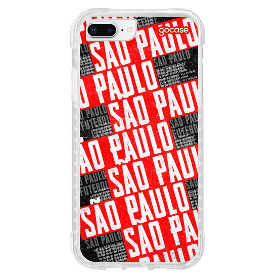 Capinha para celular São Paulo - Hino Texture