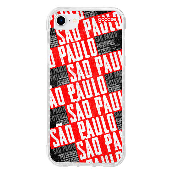 Capinha para celular São Paulo - Hino Texture
