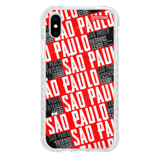 Capinha para celular São Paulo - Hino Texture