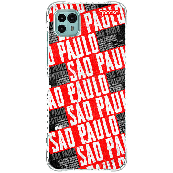 Capinha para celular São Paulo - Hino Texture