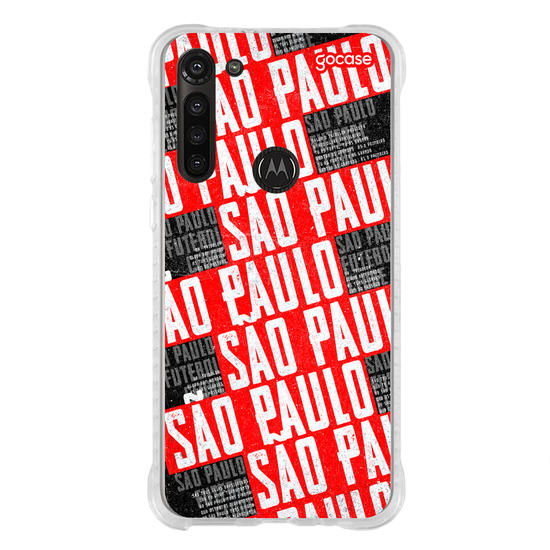 Capinha para celular São Paulo - Hino Texture
