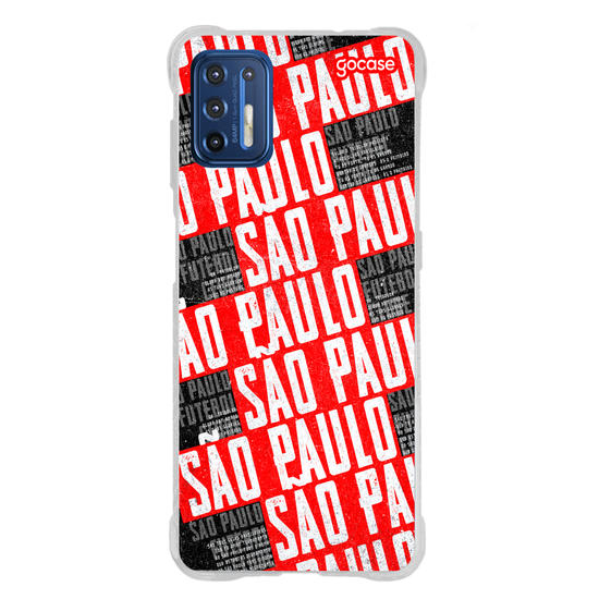 Capinha para celular São Paulo - Hino Texture