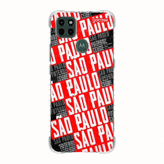 Capinha para celular São Paulo - Hino Texture