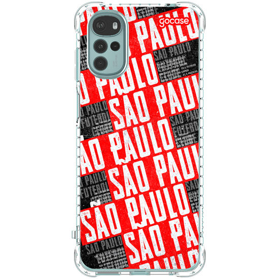 Capinha para celular São Paulo - Hino Texture
