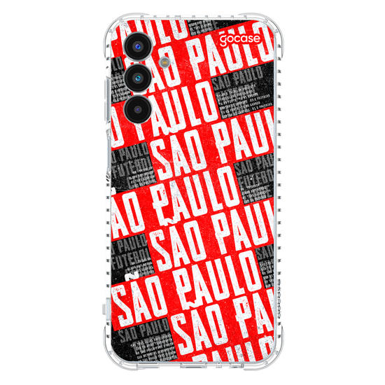 Capinha para celular São Paulo - Hino Texture