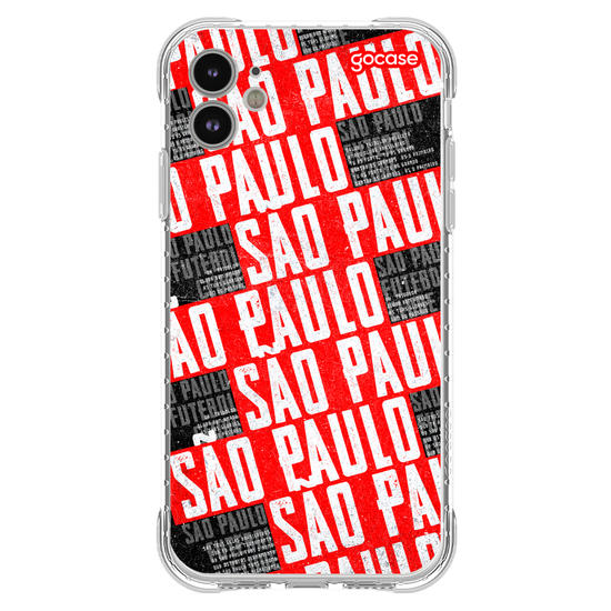 Capinha para celular São Paulo - Hino Texture
