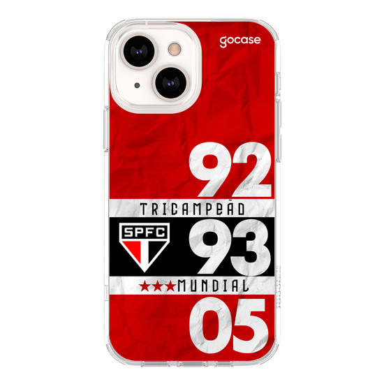 Capinha para celular São Paulo - Tri Campeão Mundial