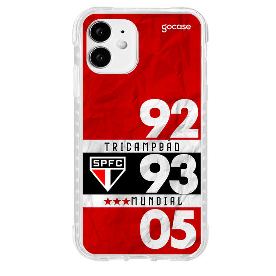 Capinha para celular São Paulo - Tri Campeão Mundial