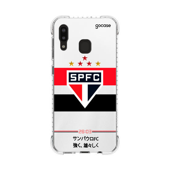 Capinha para celular  São Paulo - Uniforme 1 2025 Escudo