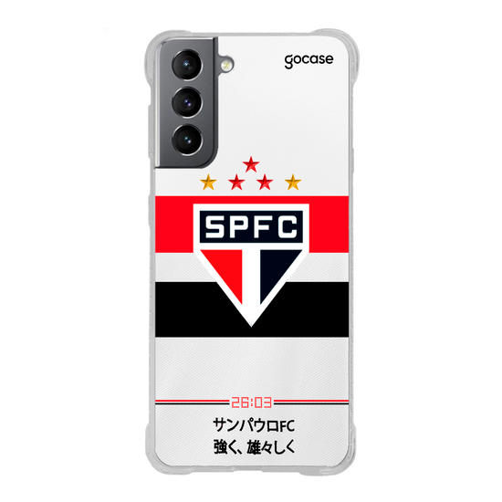 Capinha para celular  São Paulo - Uniforme 1 2025 Escudo