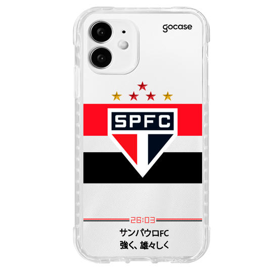 Capinha para celular  São Paulo - Uniforme 1 2025 Escudo