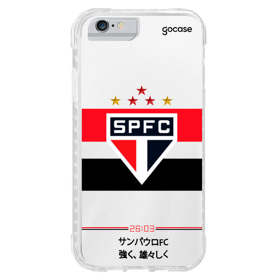 Capinha para celular  São Paulo - Uniforme 1 2025 Escudo