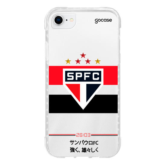 Capinha para celular  São Paulo - Uniforme 1 2025 Escudo