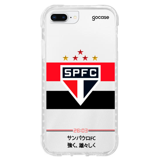 Capinha para celular  São Paulo - Uniforme 1 2025 Escudo