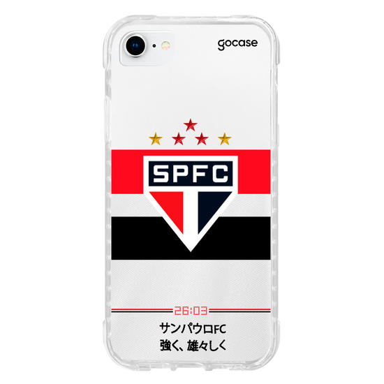 Capinha para celular  São Paulo - Uniforme 1 2025 Escudo