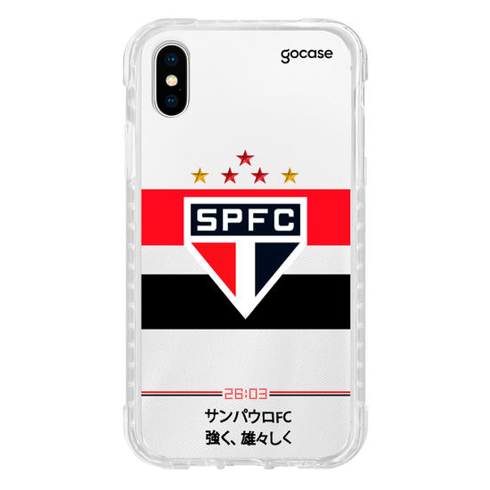 Capinha para celular  São Paulo - Uniforme 1 2025 Escudo
