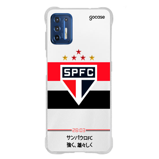 Capinha para celular  São Paulo - Uniforme 1 2025 Escudo
