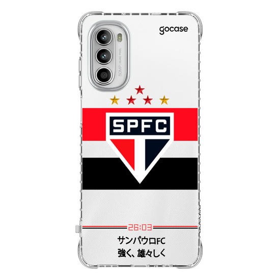 Capinha para celular  São Paulo - Uniforme 1 2025 Escudo