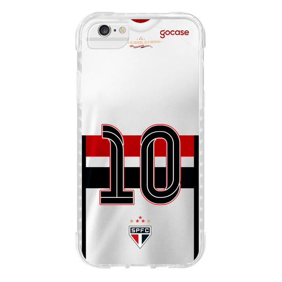 Capinha para celular São Paulo - Uniforme 1 2026 Personalizado