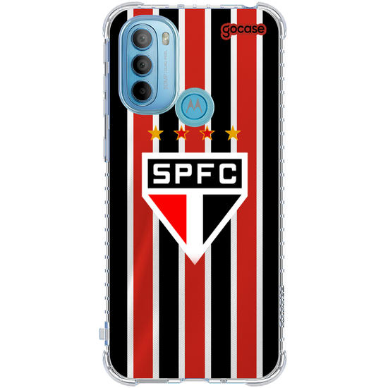 Capinha para celular  São Paulo - Uniforme 2 2025 Escudo