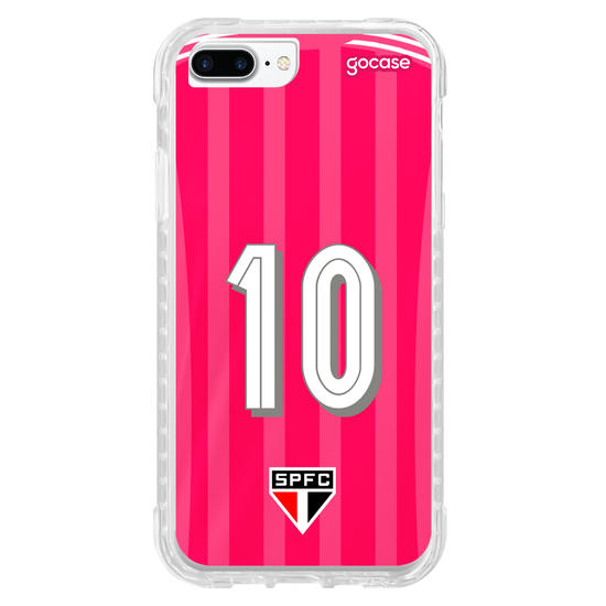 Capinha para celular São Paulo - Uniforme Outubro Rosa 2022 Personalizado