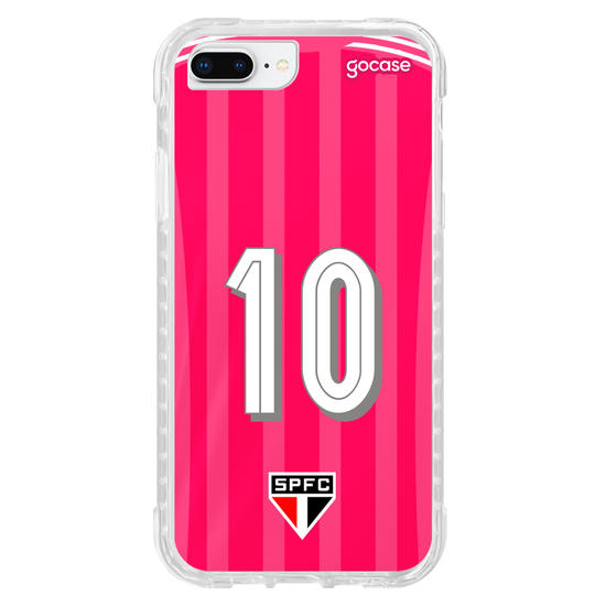 Capinha para celular São Paulo - Uniforme Outubro Rosa 2022 Personalizado