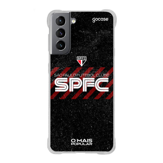 Capinha para celular  São Paulo - Vintage Lettering SPFC