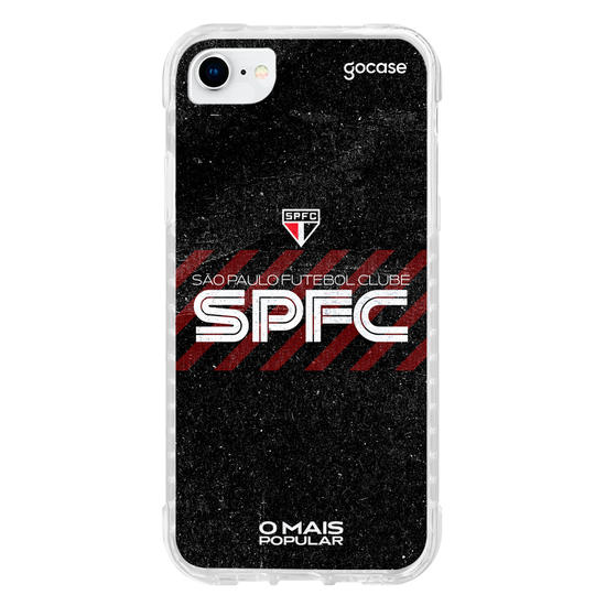 Capinha para celular  São Paulo - Vintage Lettering SPFC