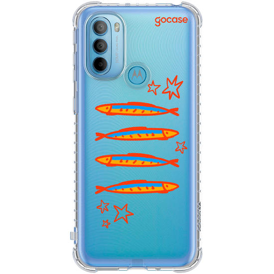 Capinha para celular  Sardinha Rabisco