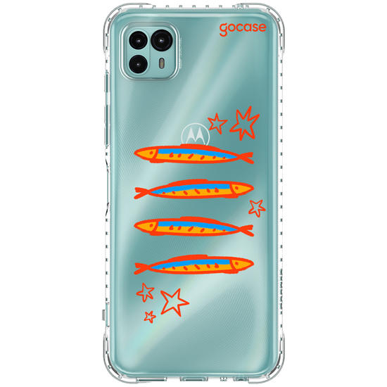 Capinha para celular  Sardinha Rabisco