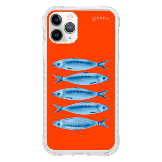 Capinha para celular  Sardinhas