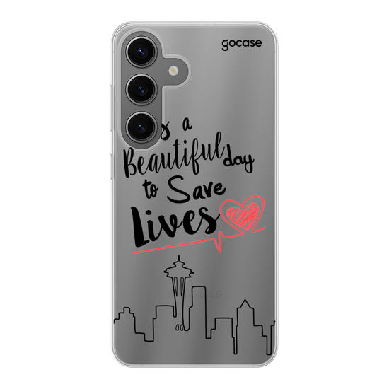 Save Lives White  Phone Case