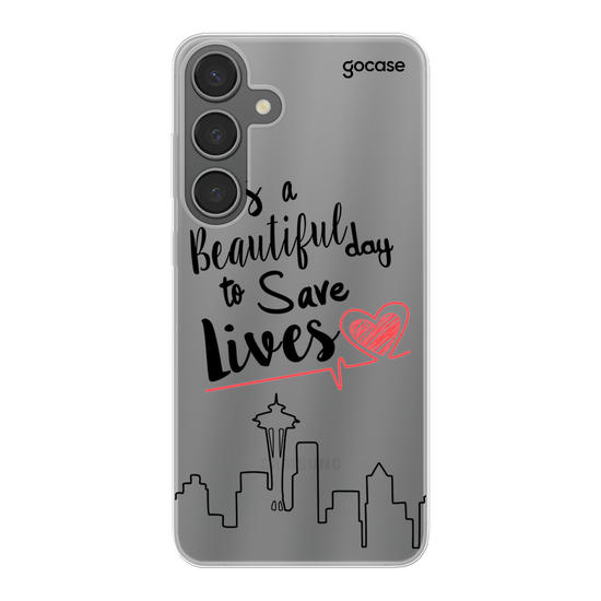Save Lives White  Phone Case