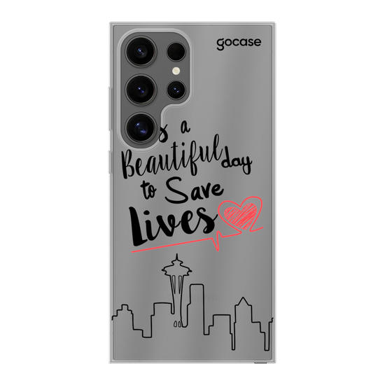 Save Lives White  Phone Case