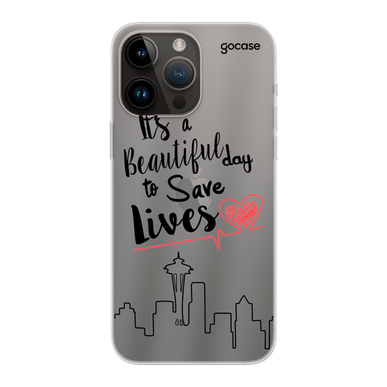 Save Lives White  Phone Case