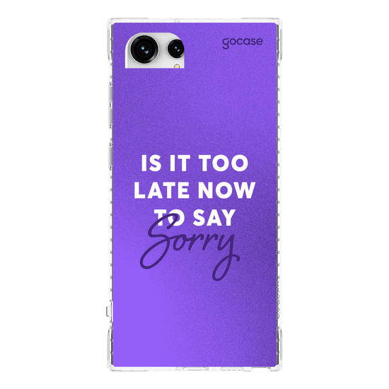 Capinha para celular  Say Sorry