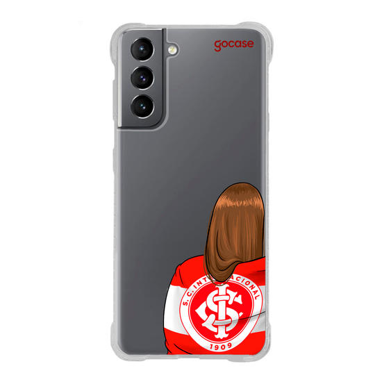Capinha para celular Internacional - Torcedora Colorada