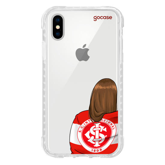 Capinha para celular Internacional - Torcedora Colorada