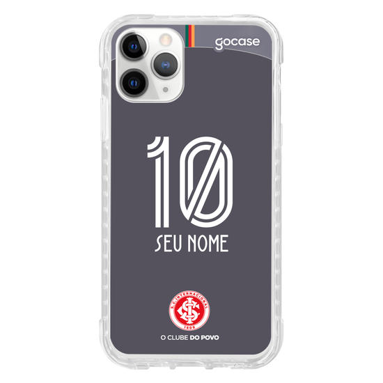 Capinha para celular Internacional - Uniforme 3 - 2018 - Personalizado