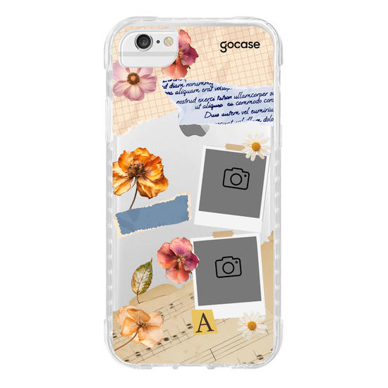 Capinha para celular  Scrapbook Floral duo foto