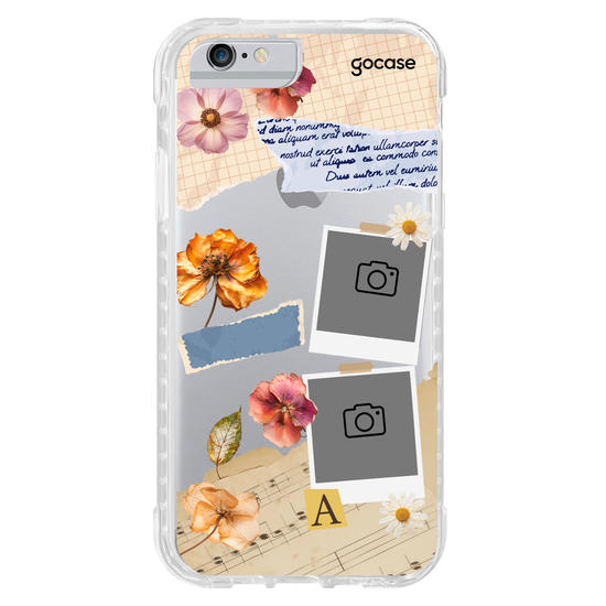 Capinha para celular  Scrapbook Floral duo foto