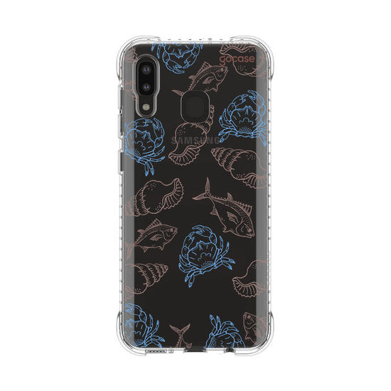 Capinha para celular  Sea Elements Lineart