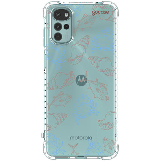 Capinha para celular  Sea Elements Lineart