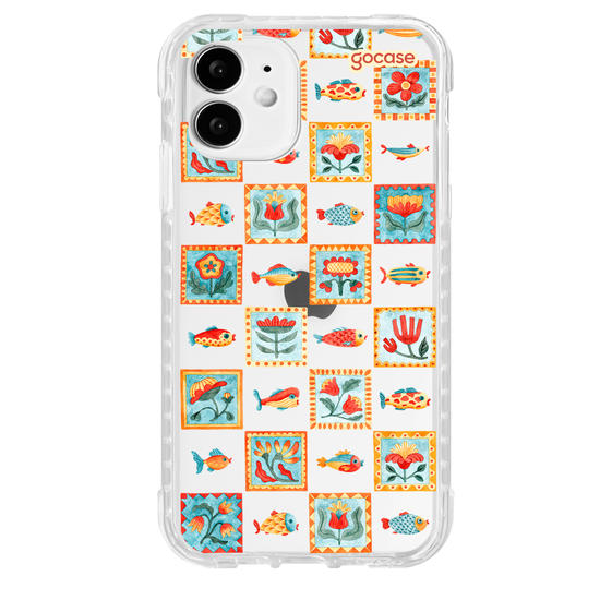 Capinha para celular  Sea Garden Tiles