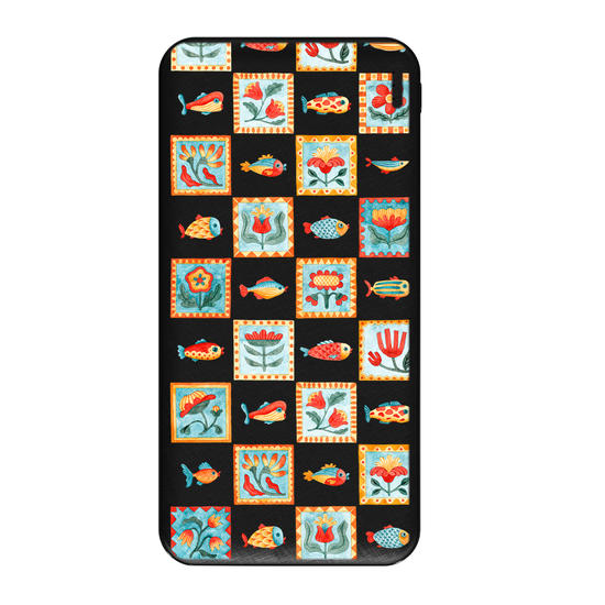 Carregador Portátil Fast Charge - Sea Garden Tiles