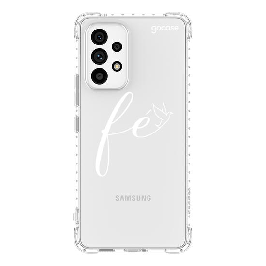 Capinha para celular Seja Fé - White