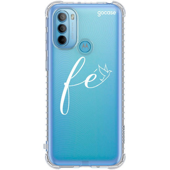 Capinha para celular Seja Fé - White