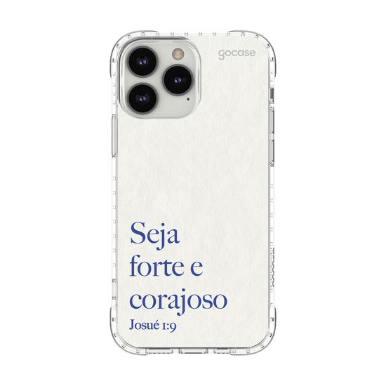 Capinha para celular  Seja Forte e Corajoso(a)