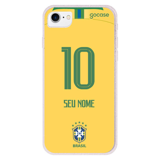 Capinha para celular Seleção Brasileira - Uniforme Amarelo