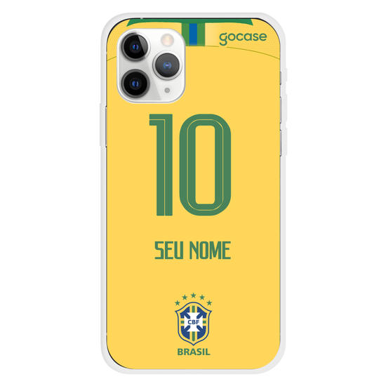 Capinha para celular Seleção Brasileira - Uniforme Amarelo